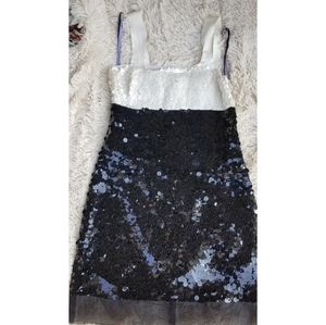 Vera Wang Lavender Label Sequin Dress